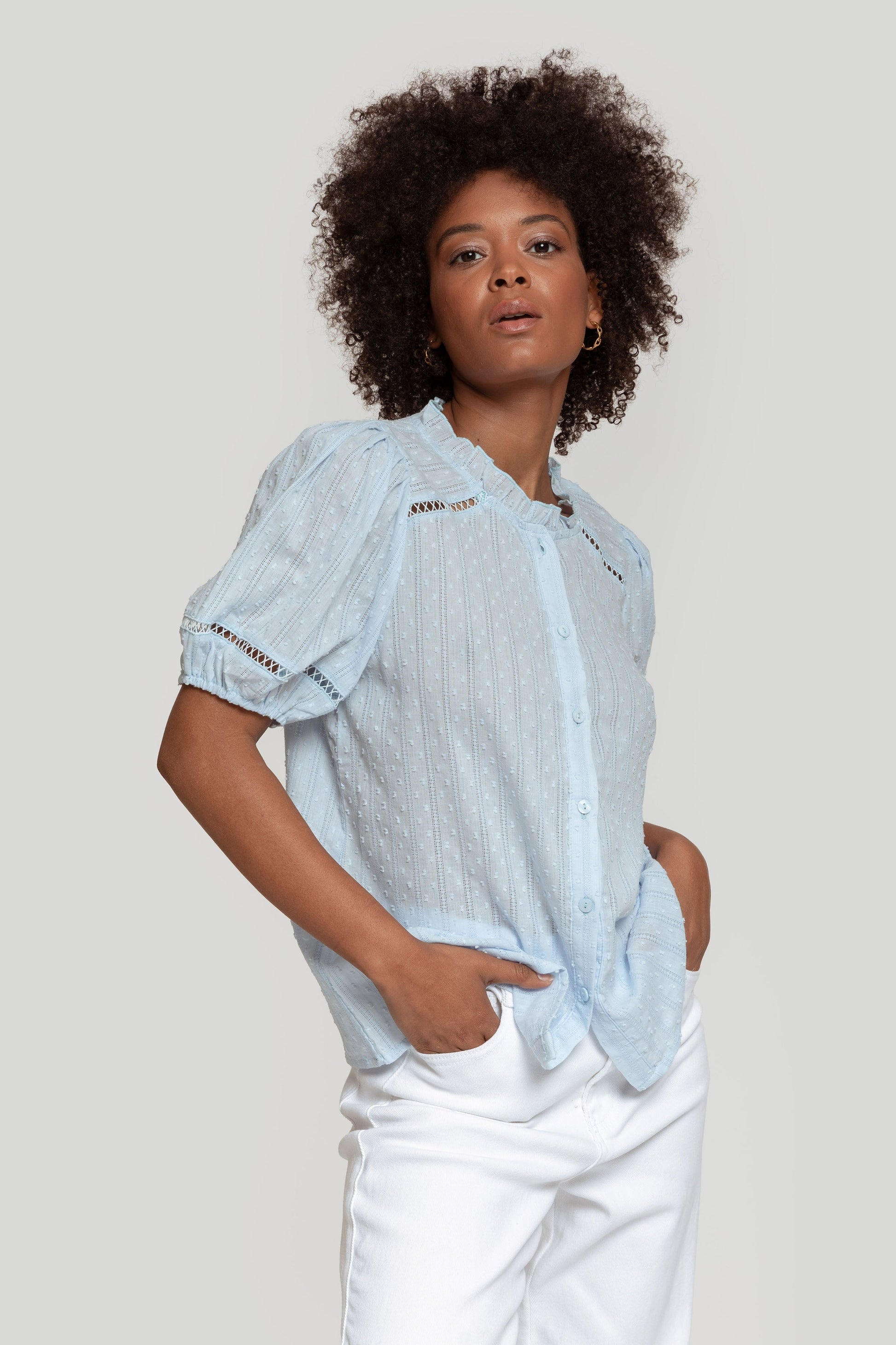 BLUSA  PLUMETIS