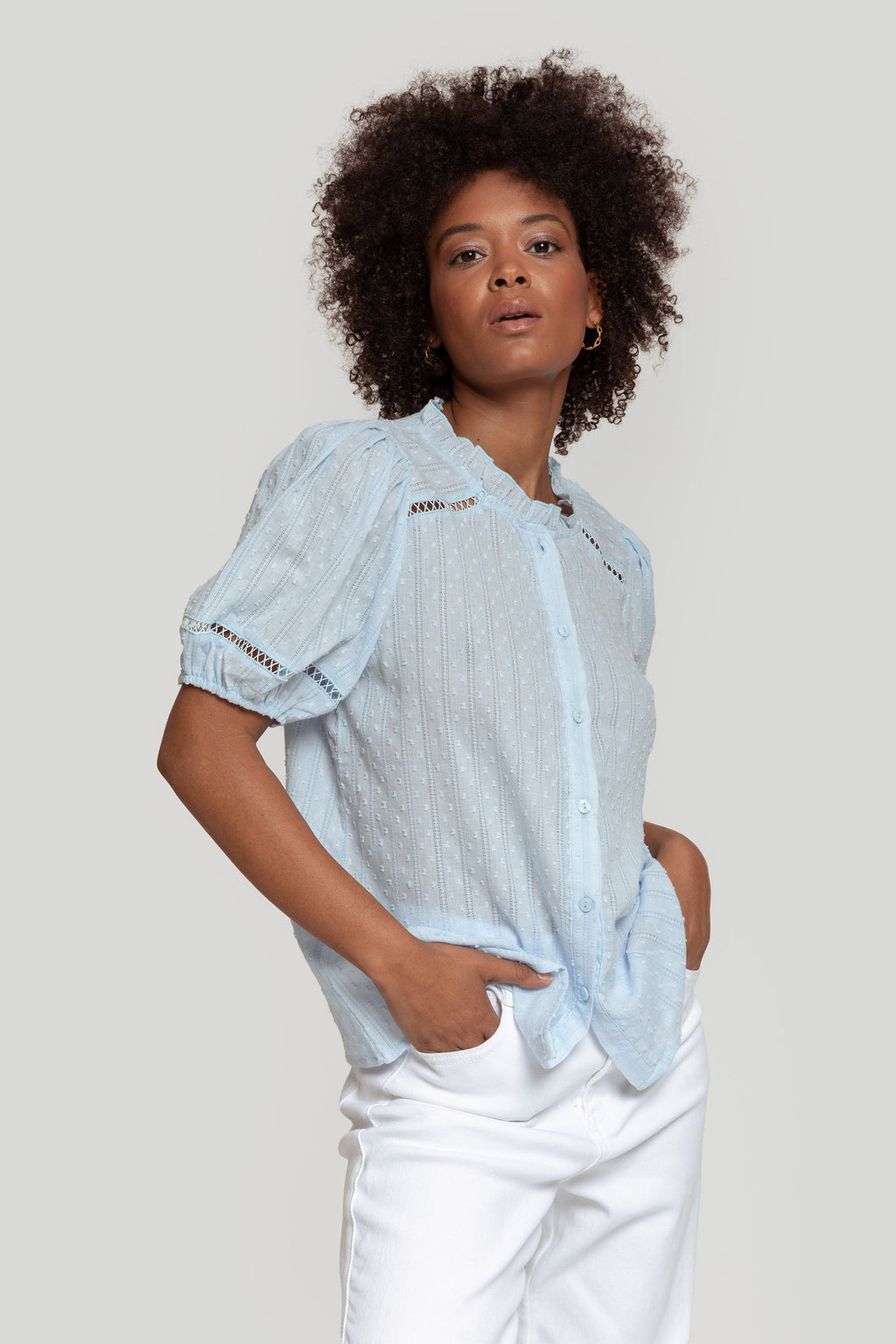BLUSA  PLUMETIS