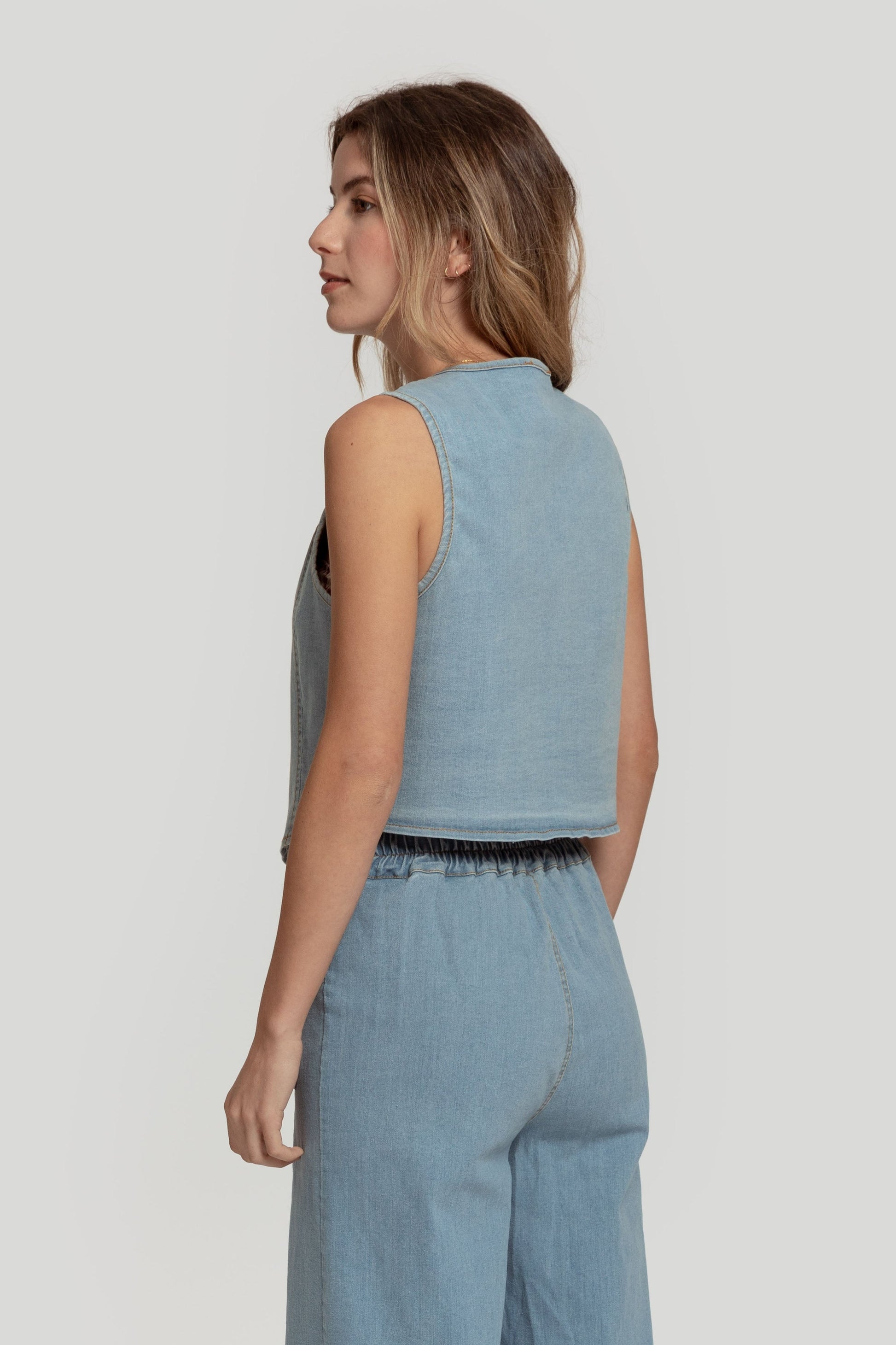 CHALECO  DENIM