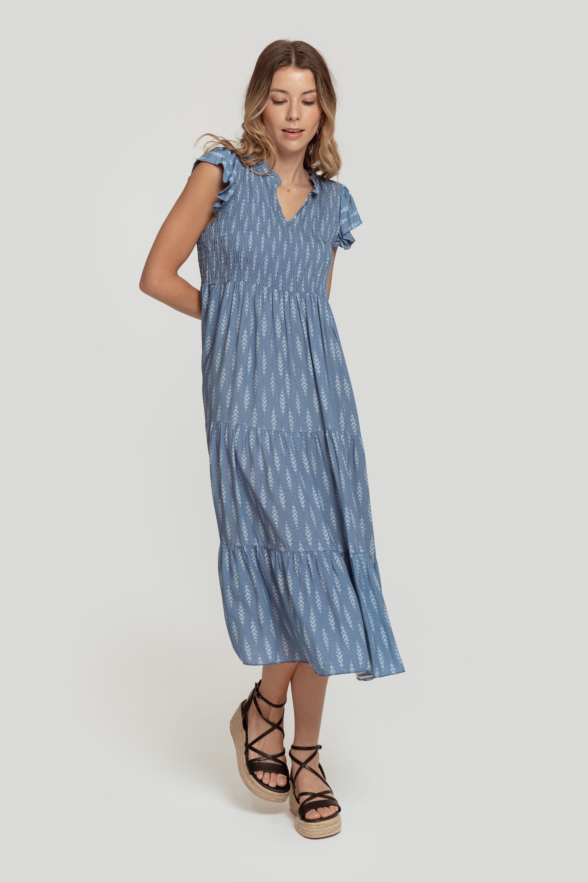 VESTIDO   RUFFLES