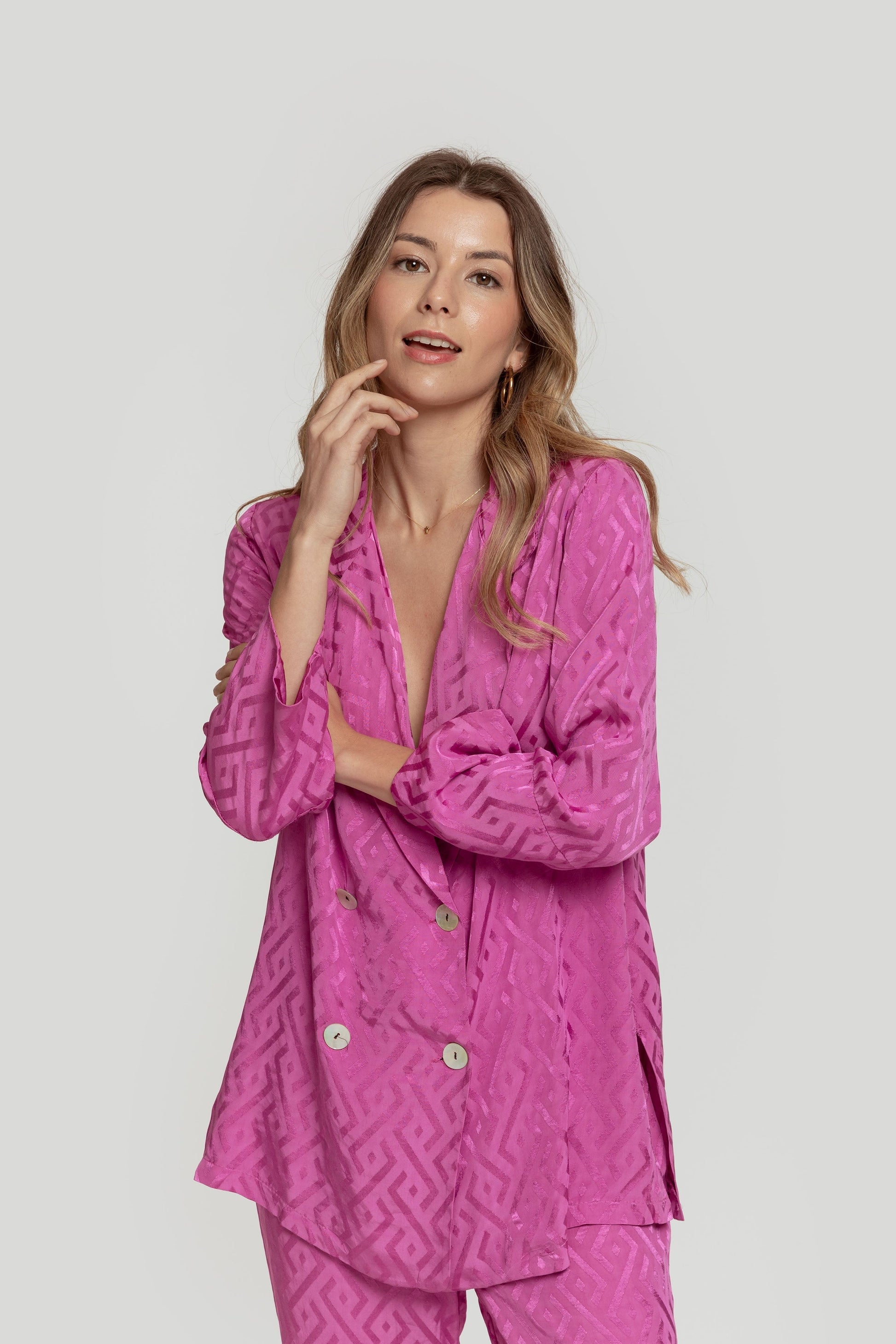 BLAZER  SATINADA