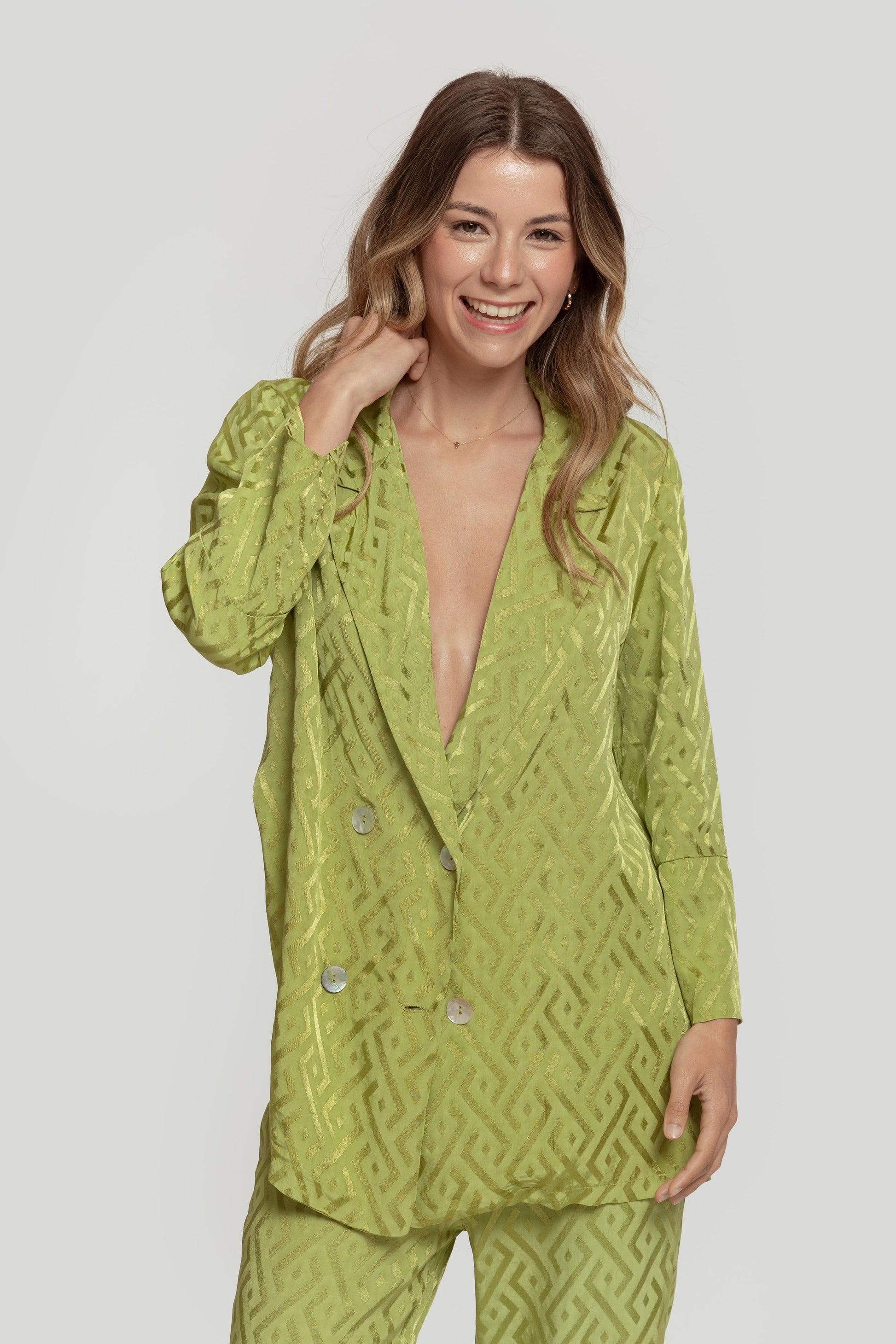 BLAZER  SATINADA