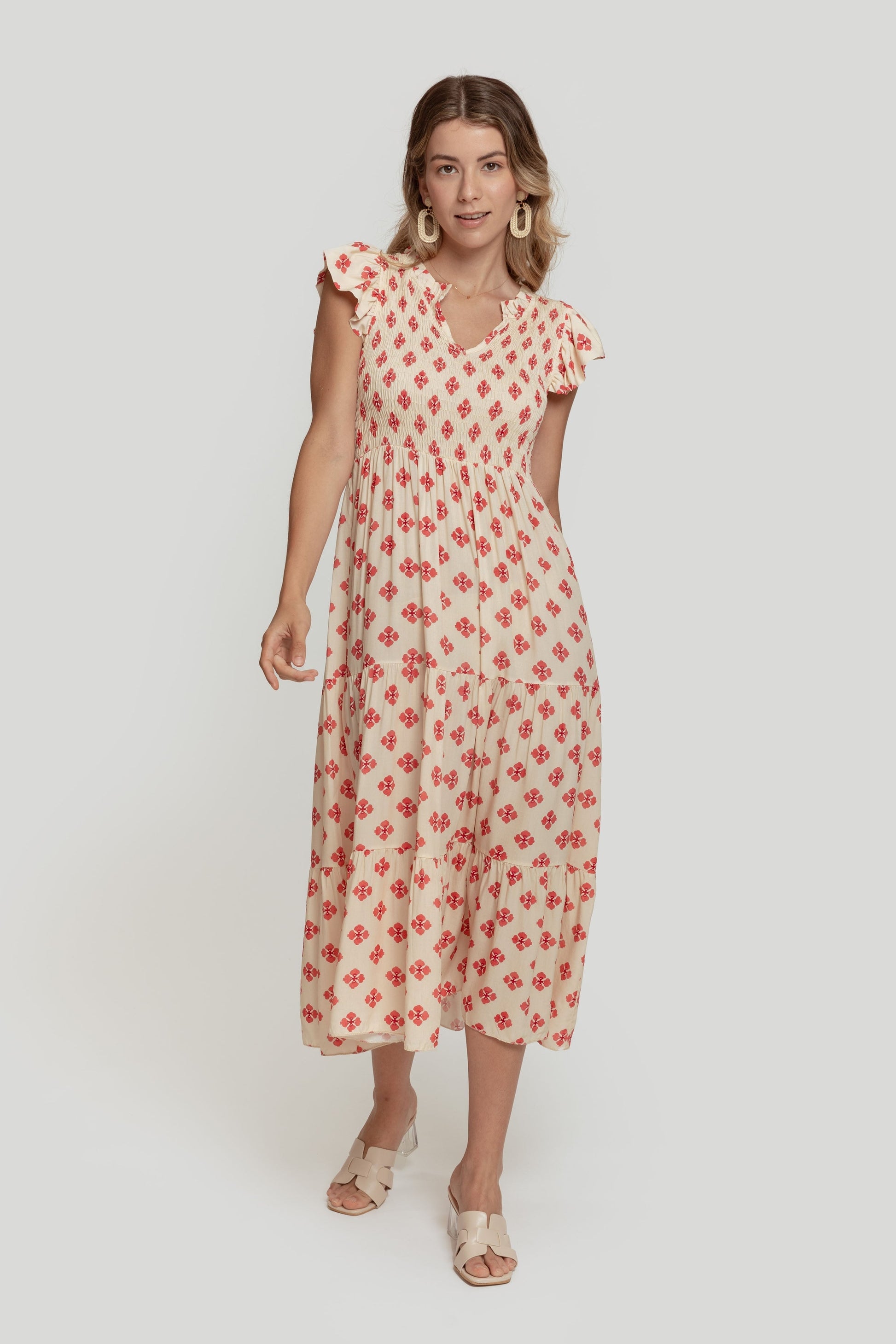VESTIDO  FLORES