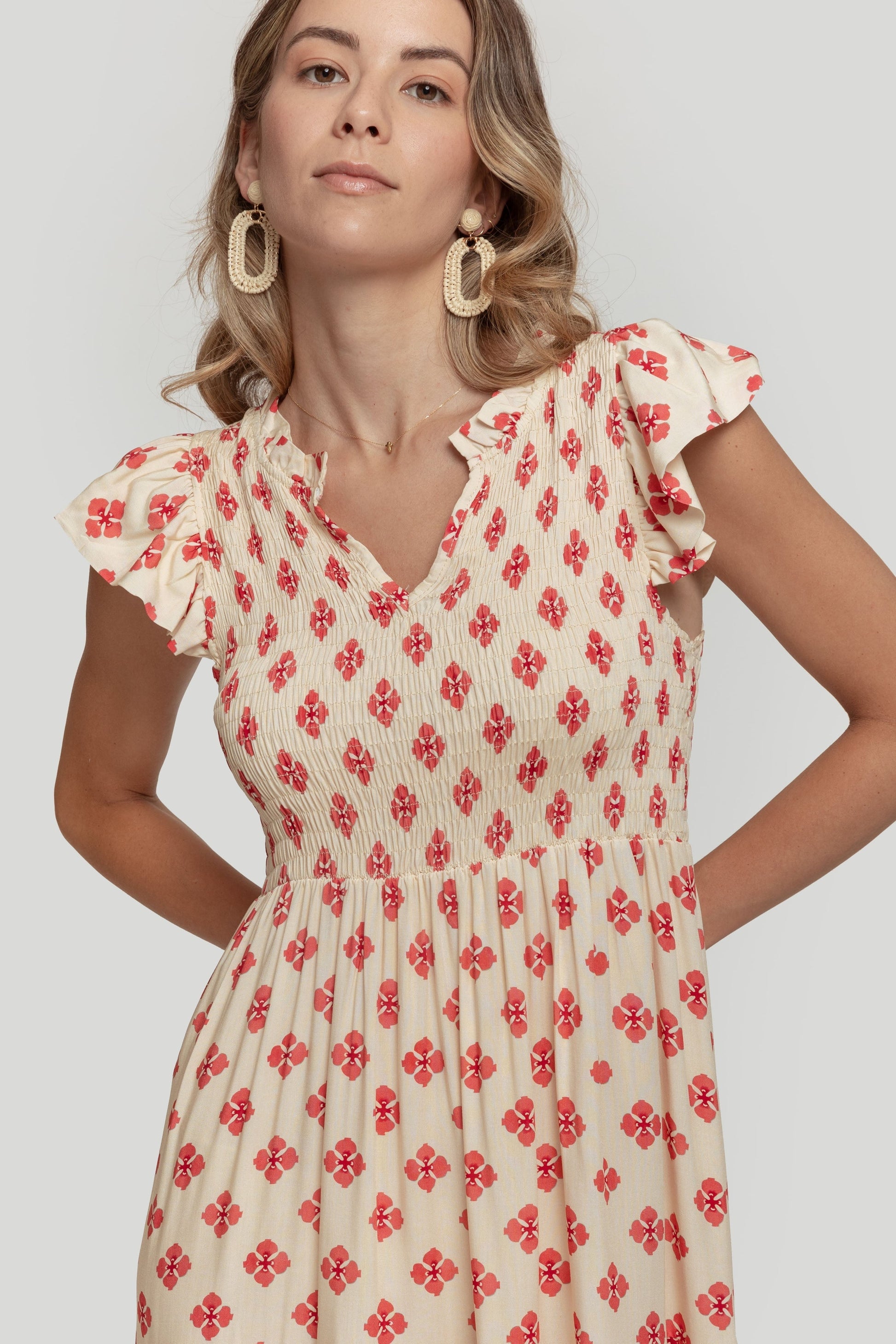 VESTIDO  FLORES