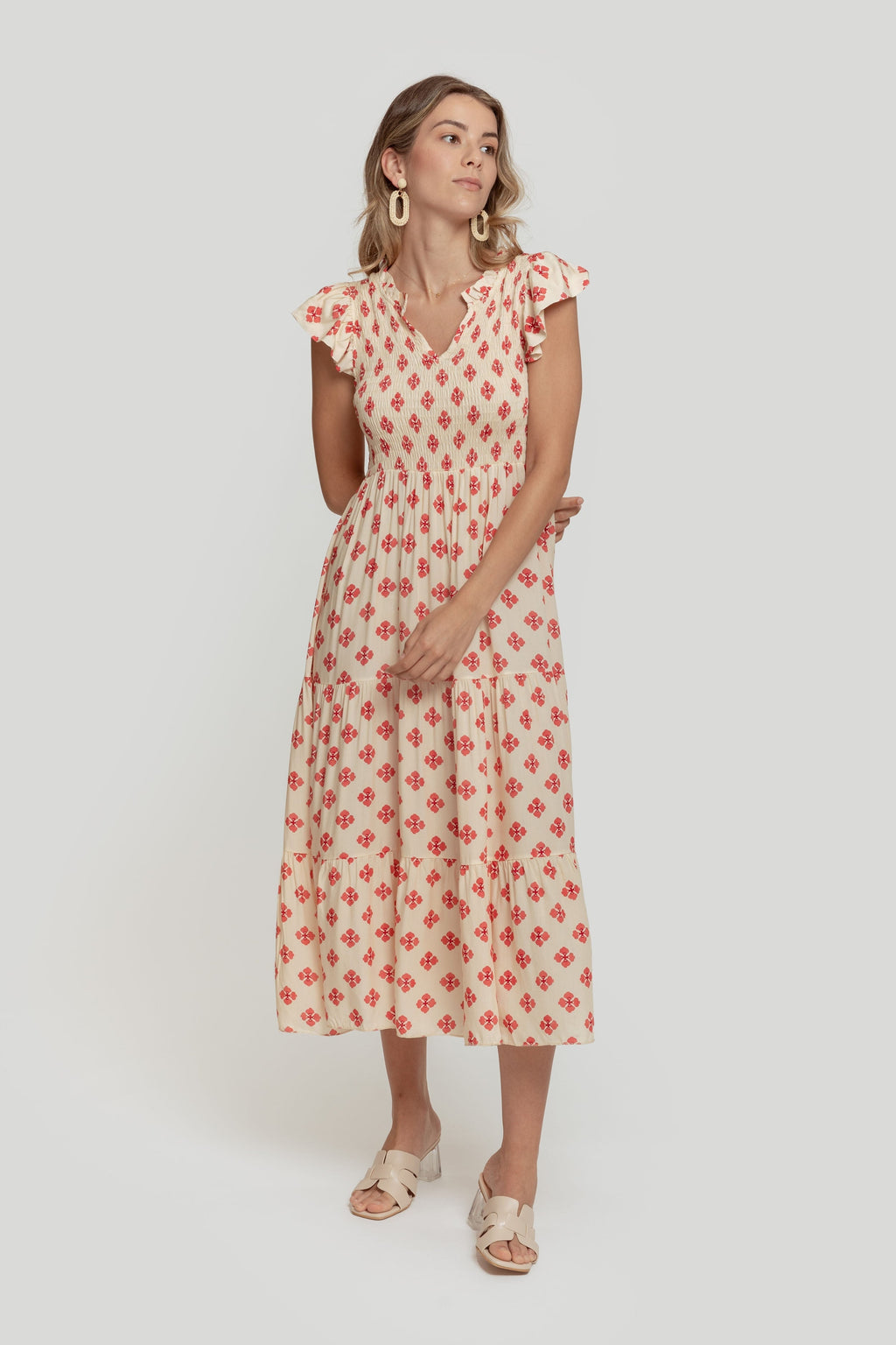 VESTIDO  FLORES