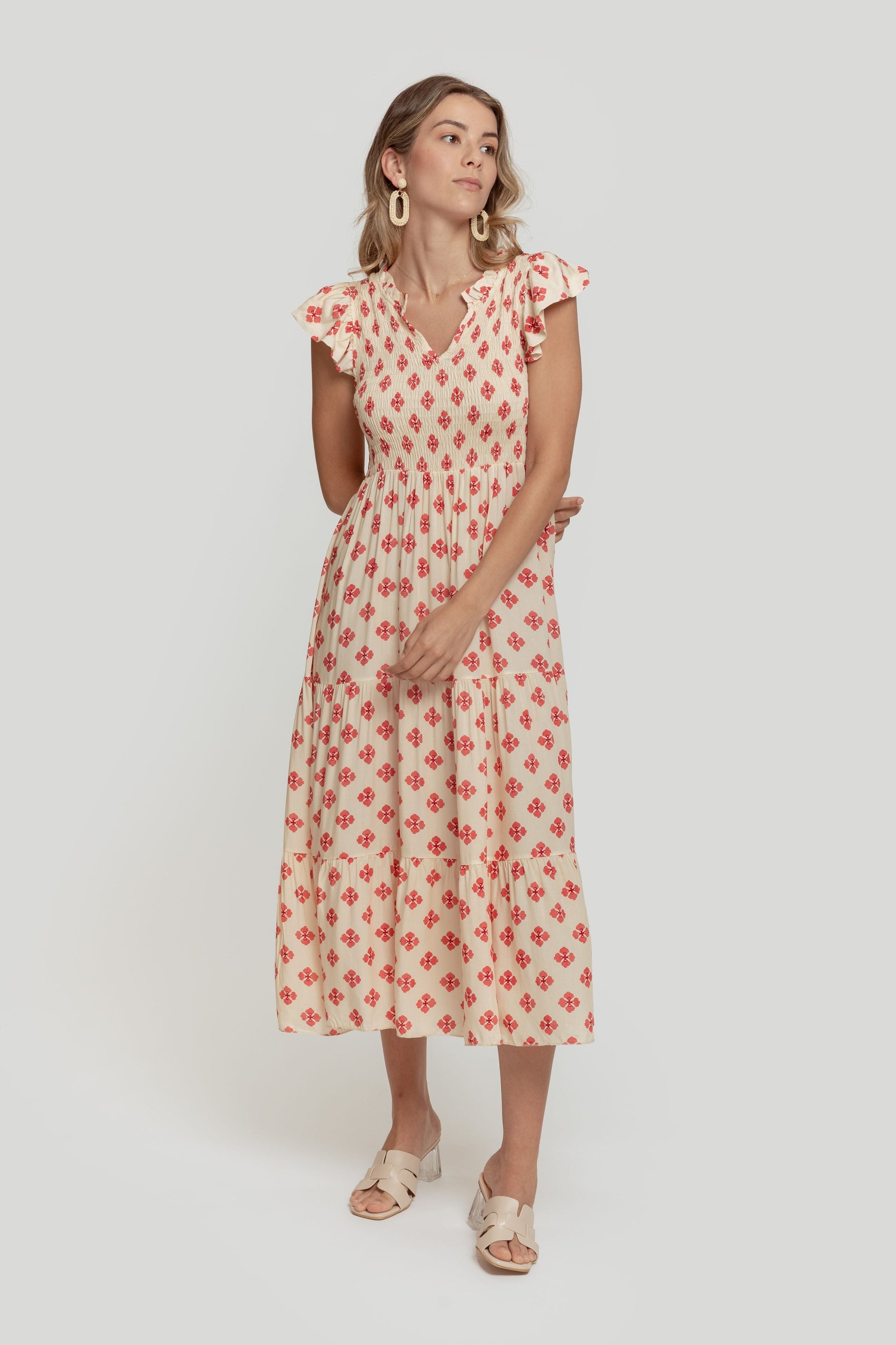 VESTIDO  FLORES
