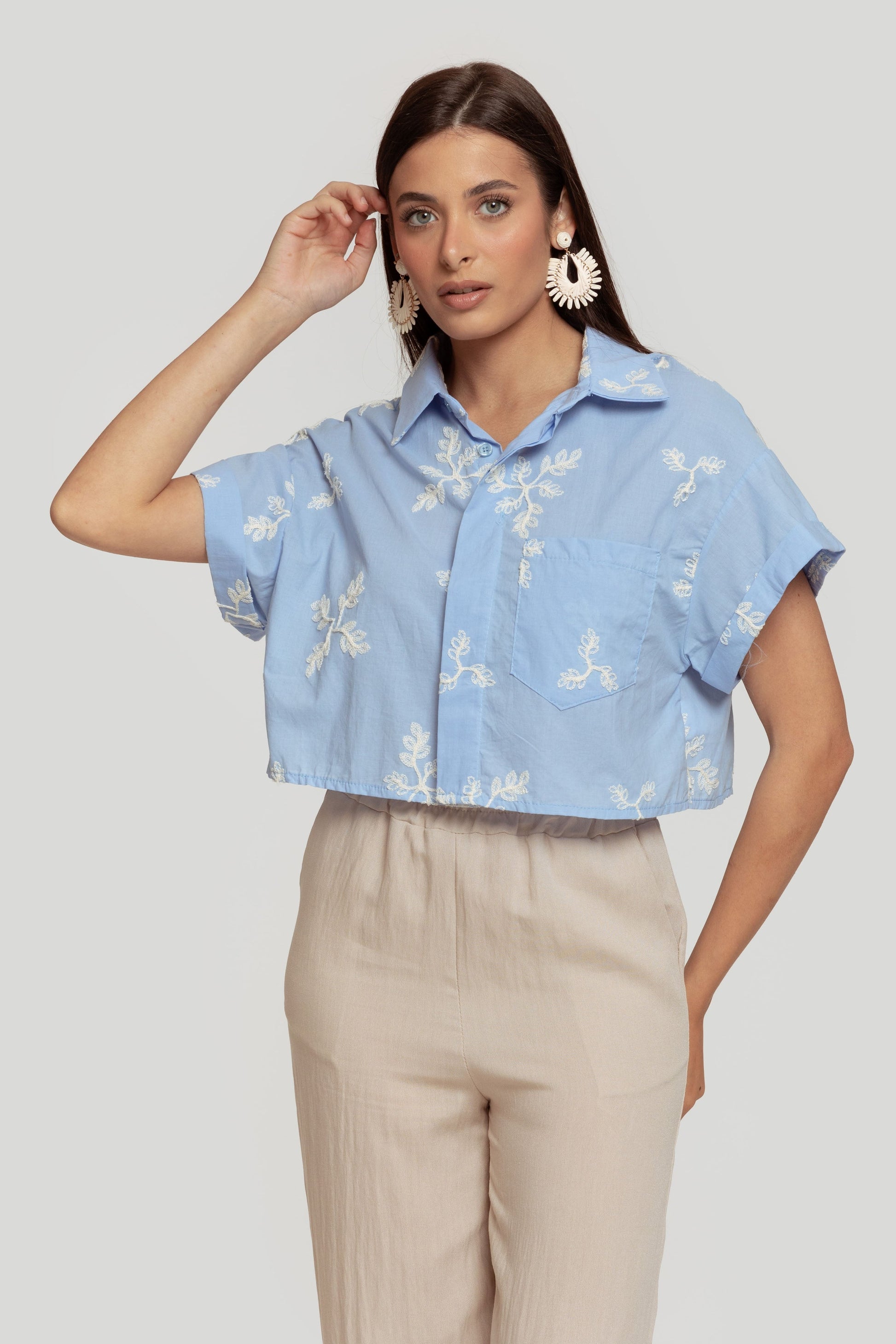 CAMISA  CROPPED