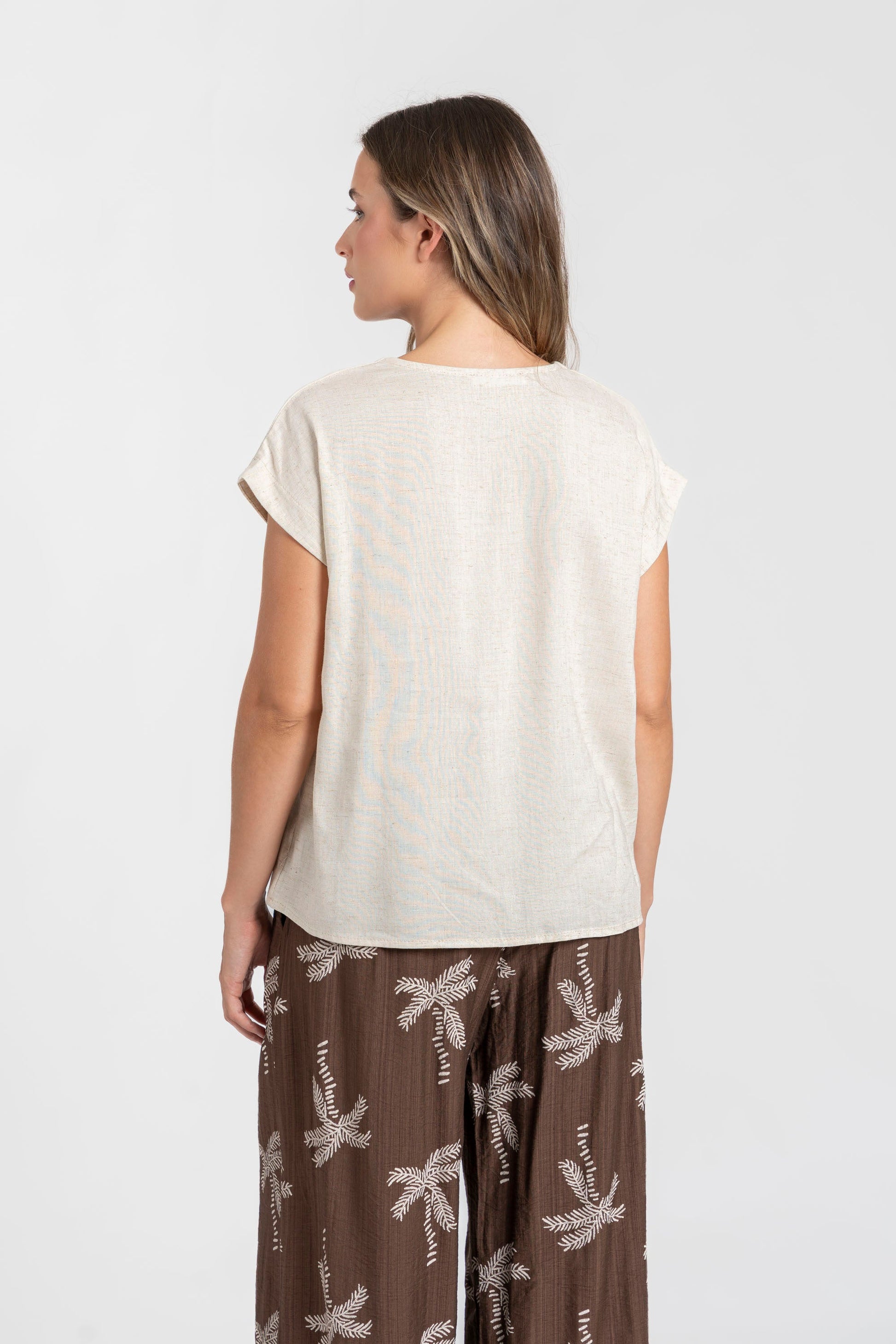 BLUSA  LINO