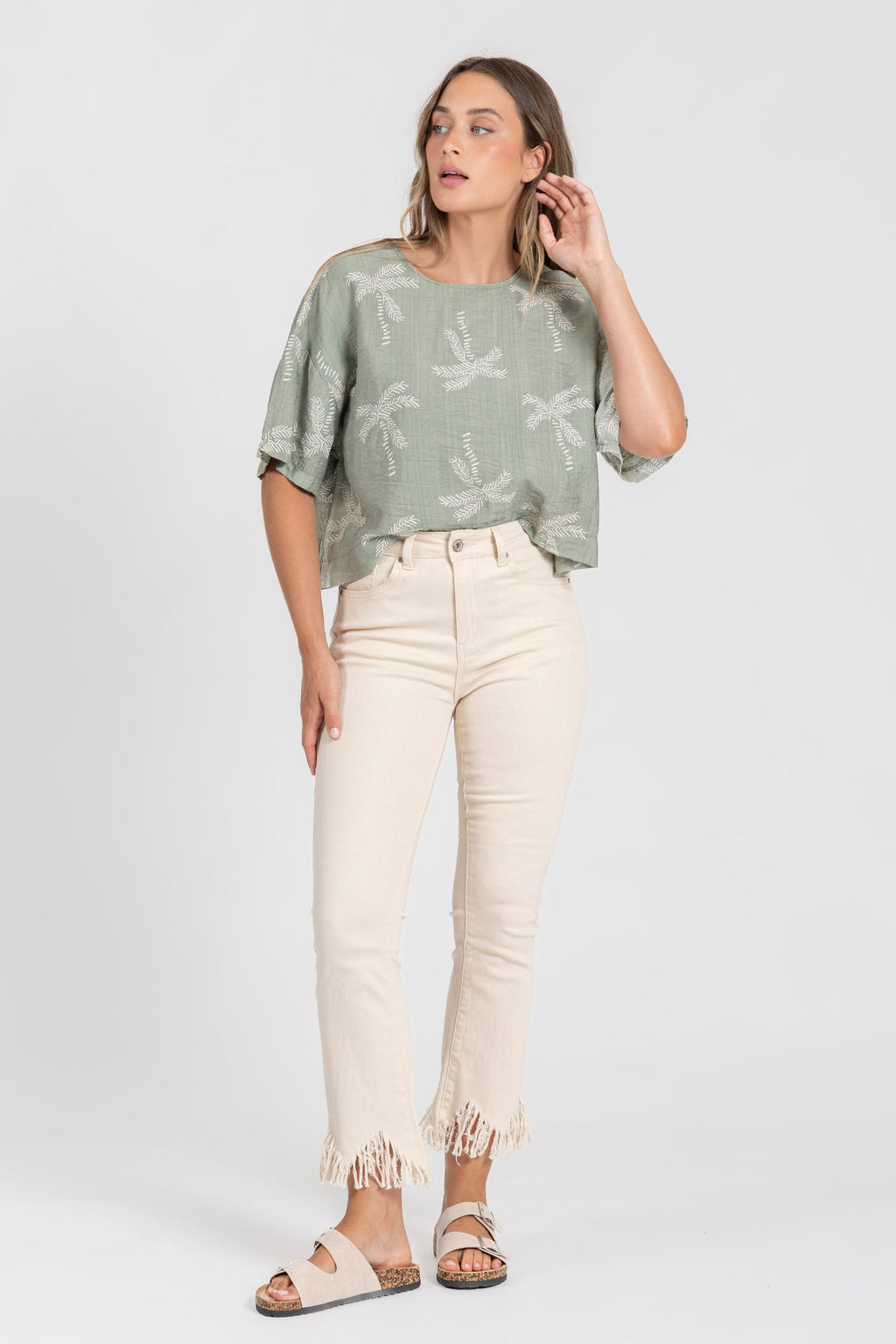BLUSA  PALMS