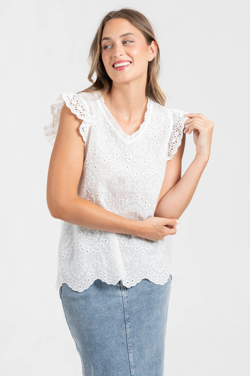 BLUSA  CALADO
