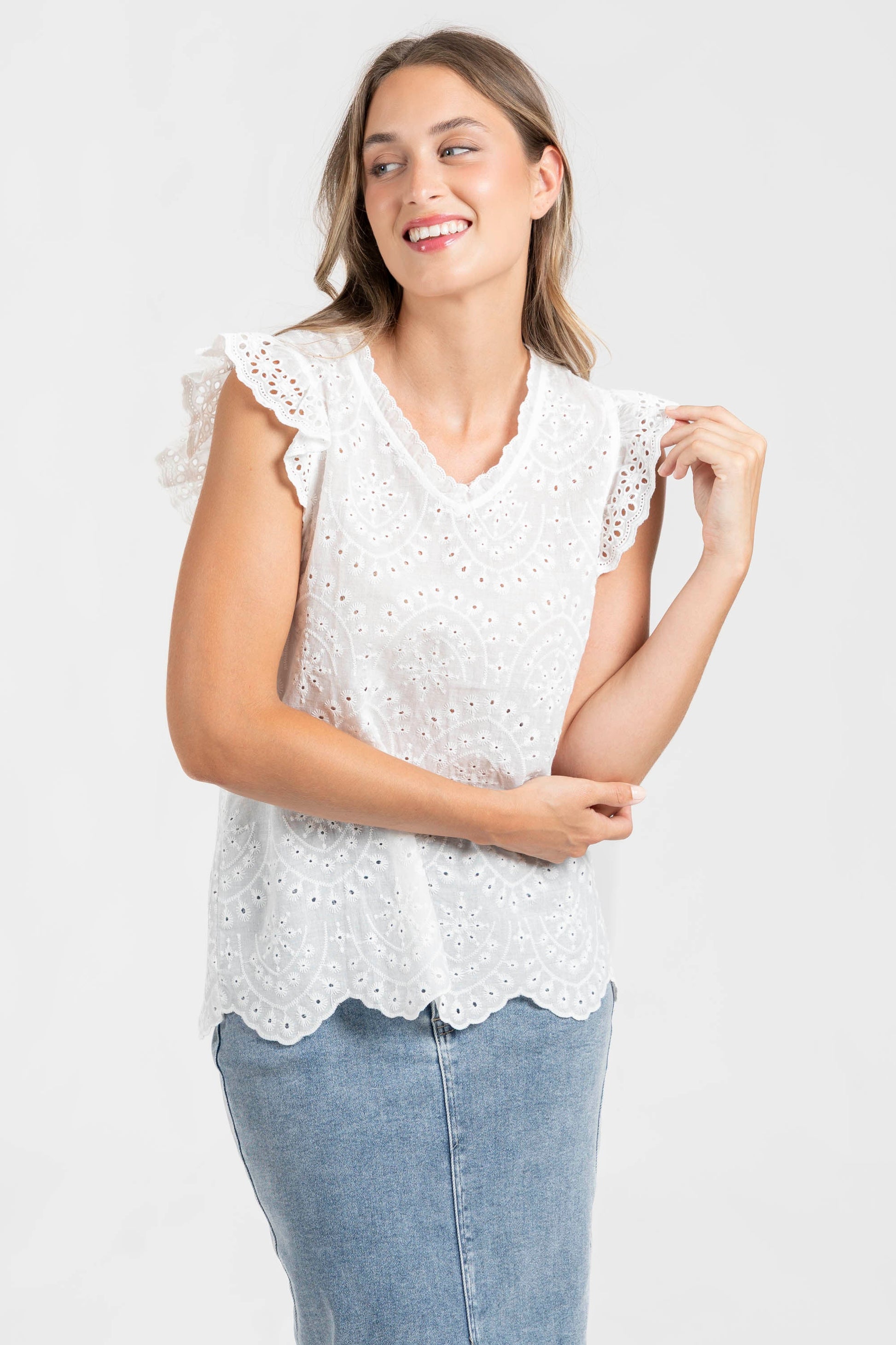 BLUSA  CALADO