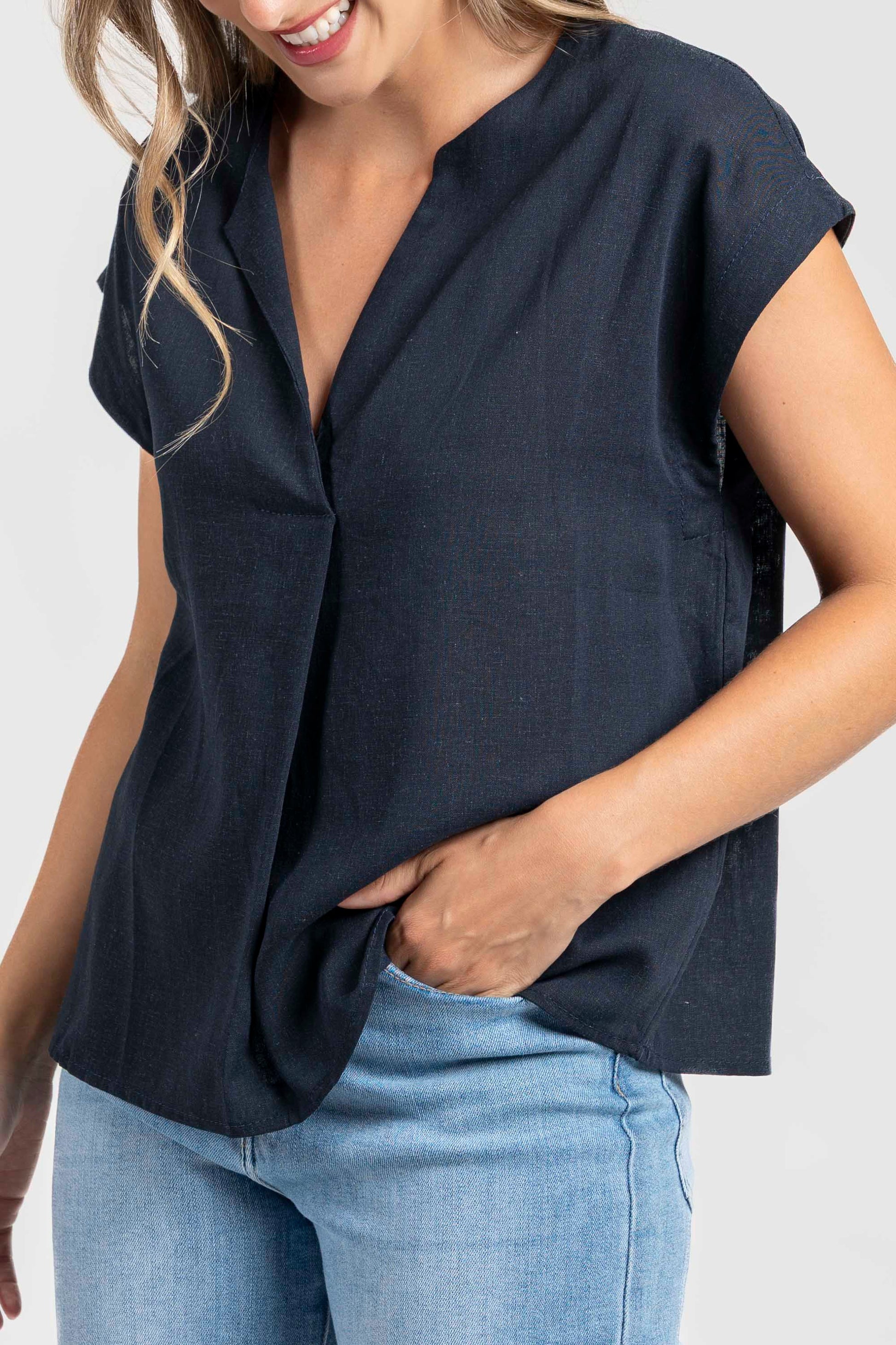 BLUSA  LINO