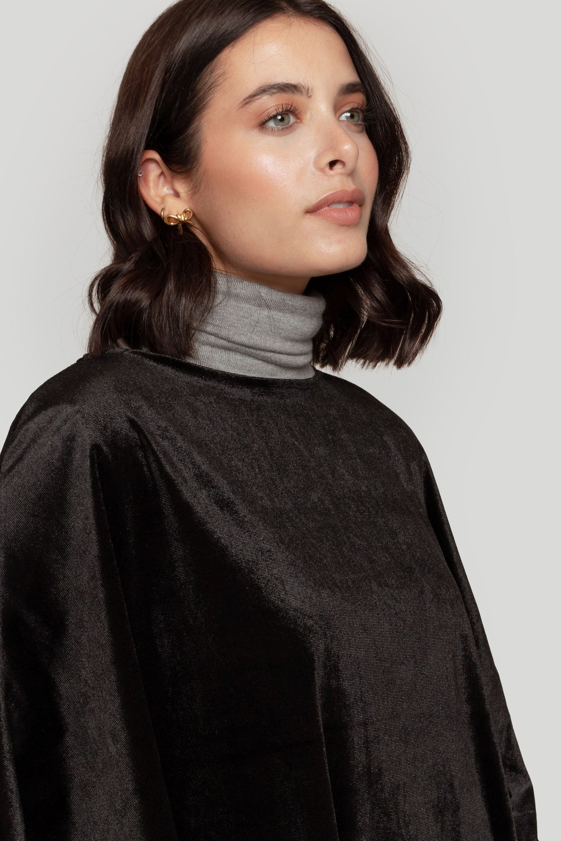 PONCHO  TERCIOPELO