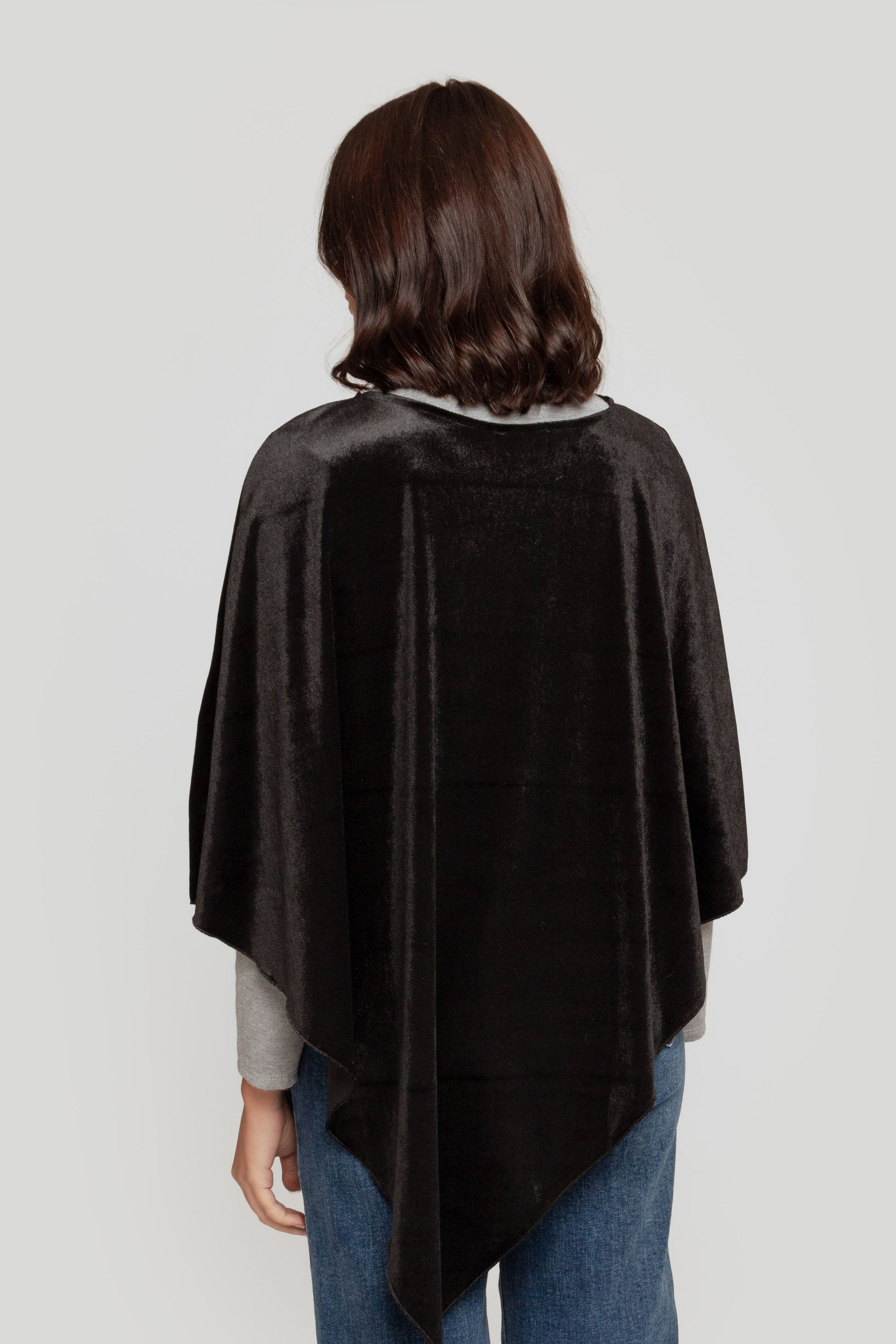 PONCHO  TERCIOPELO