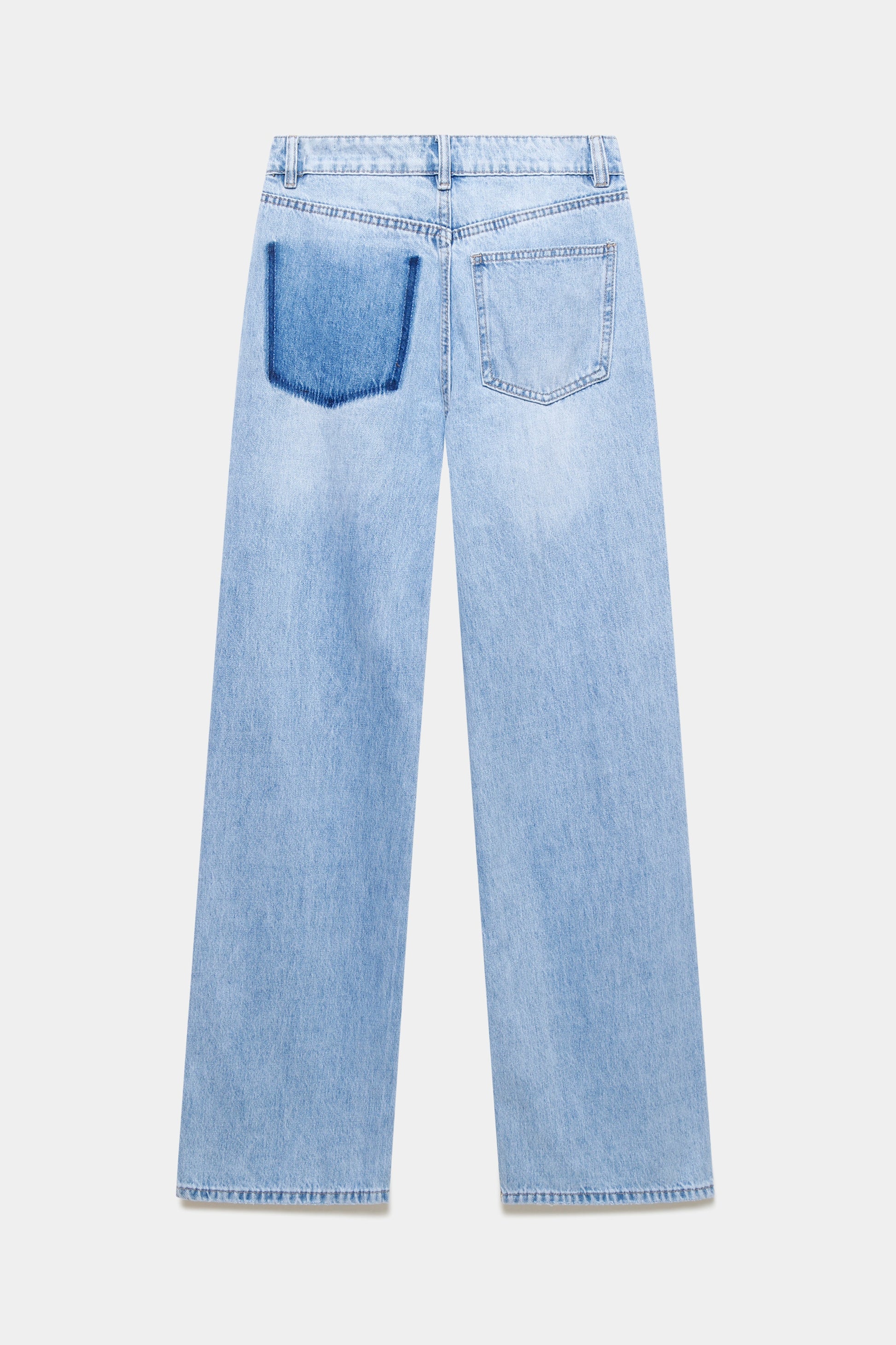 JEANS LAULIA WIDE LEG ROTOS