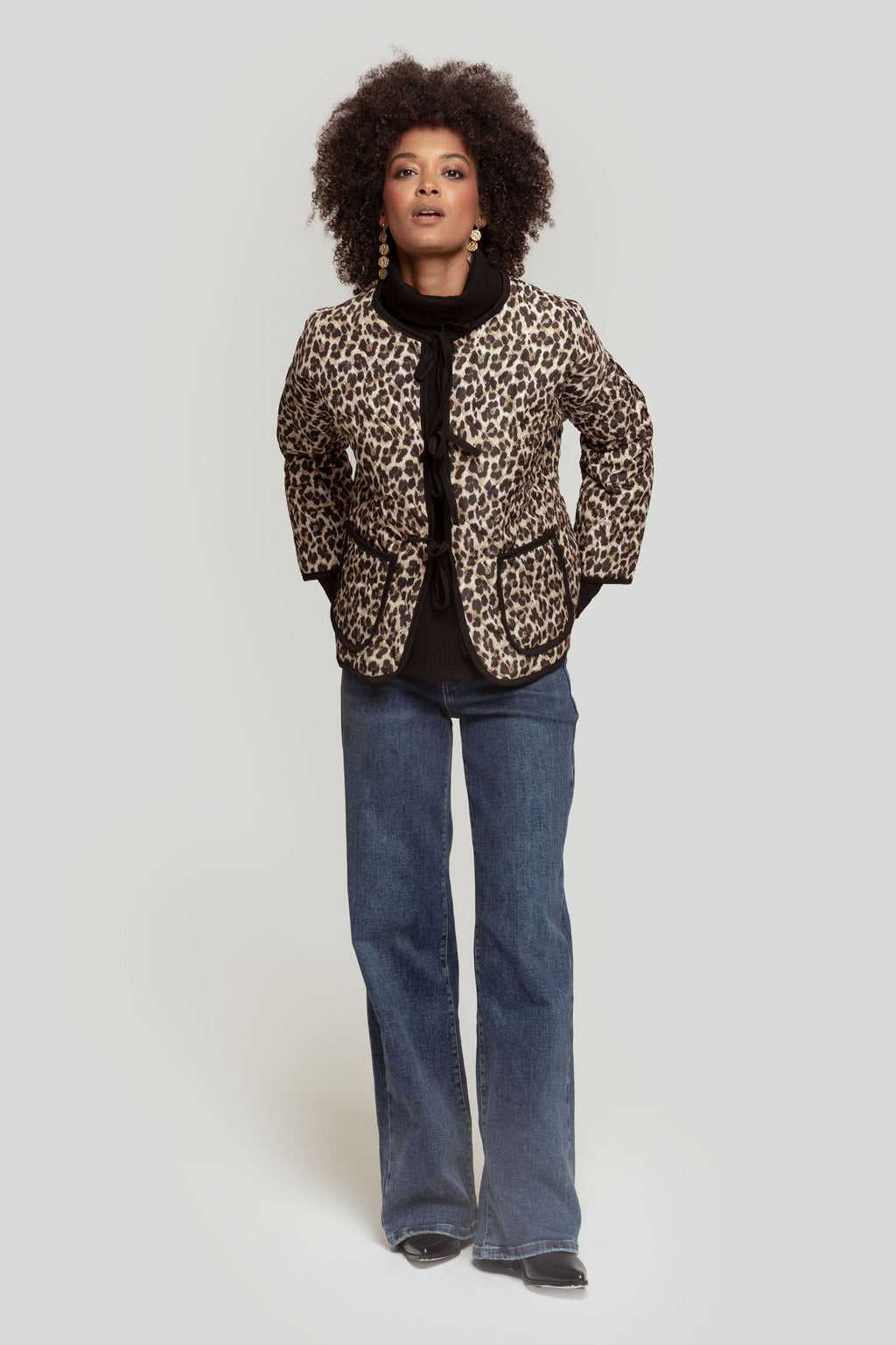CHAQUETA  ANIMAL PRINT