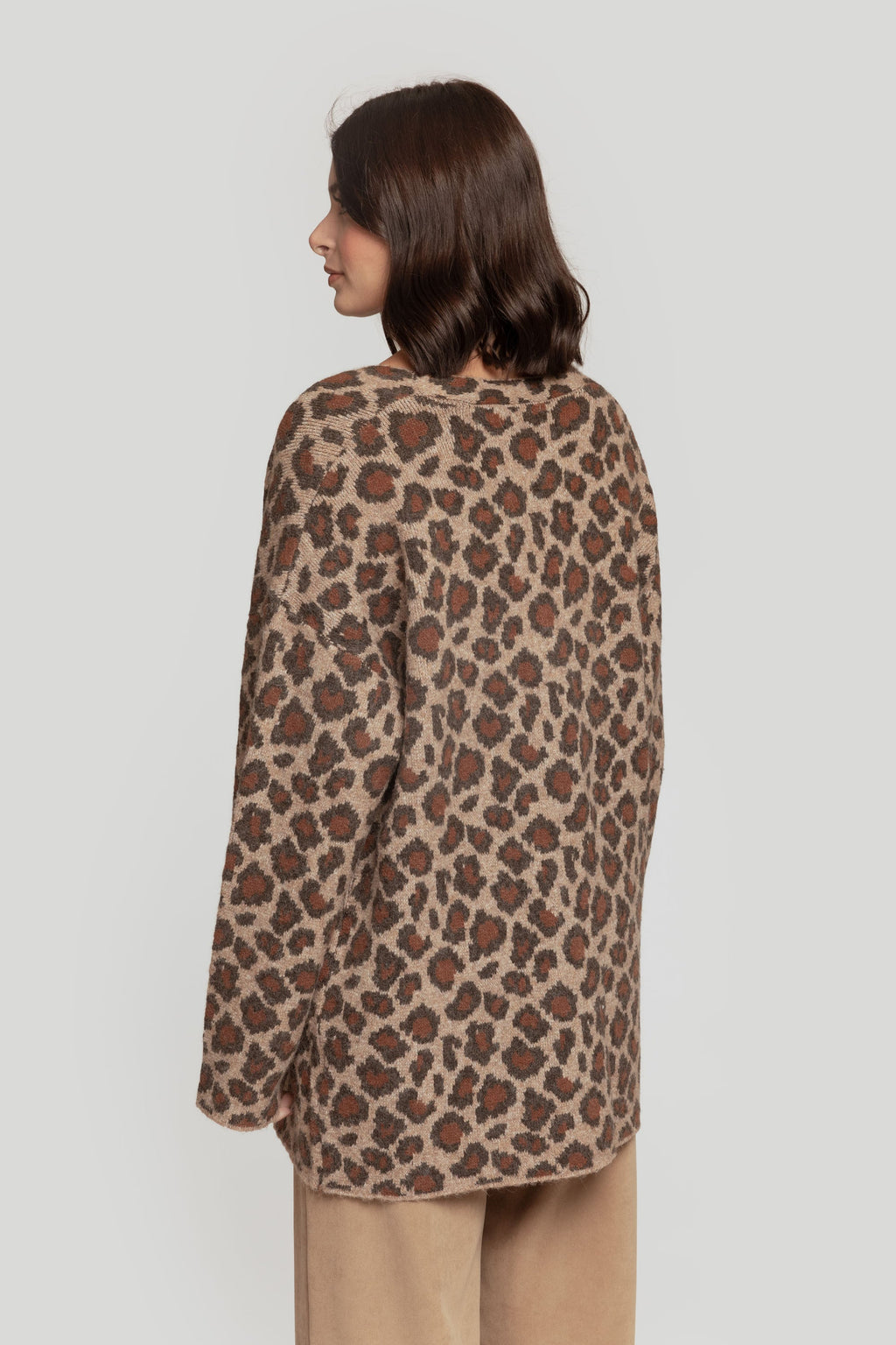 CARDIGAN  ANIMAL PRINT