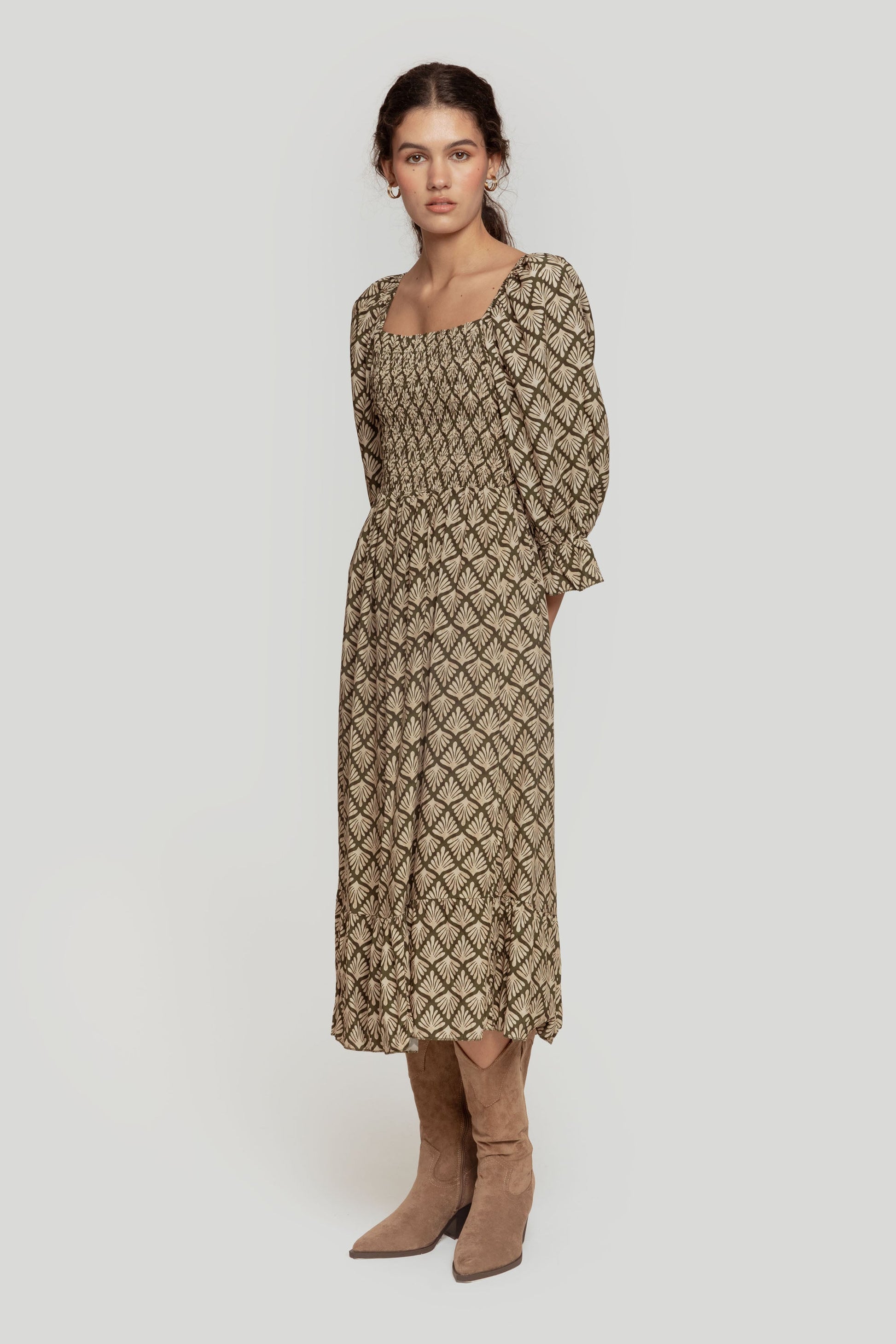 VESTIDO  OFF SHOULDER