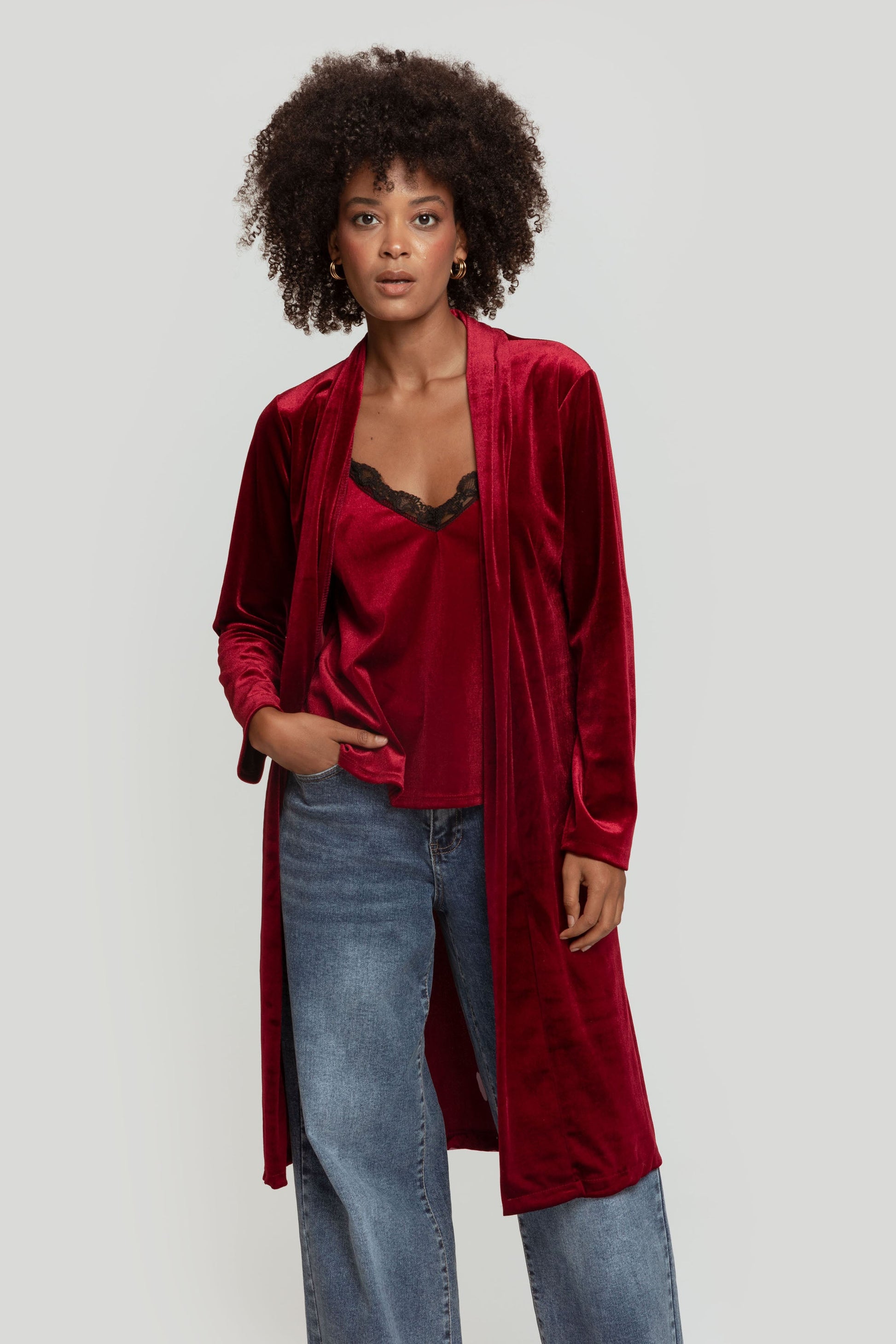 CHAQUETA  TERCIOPELO