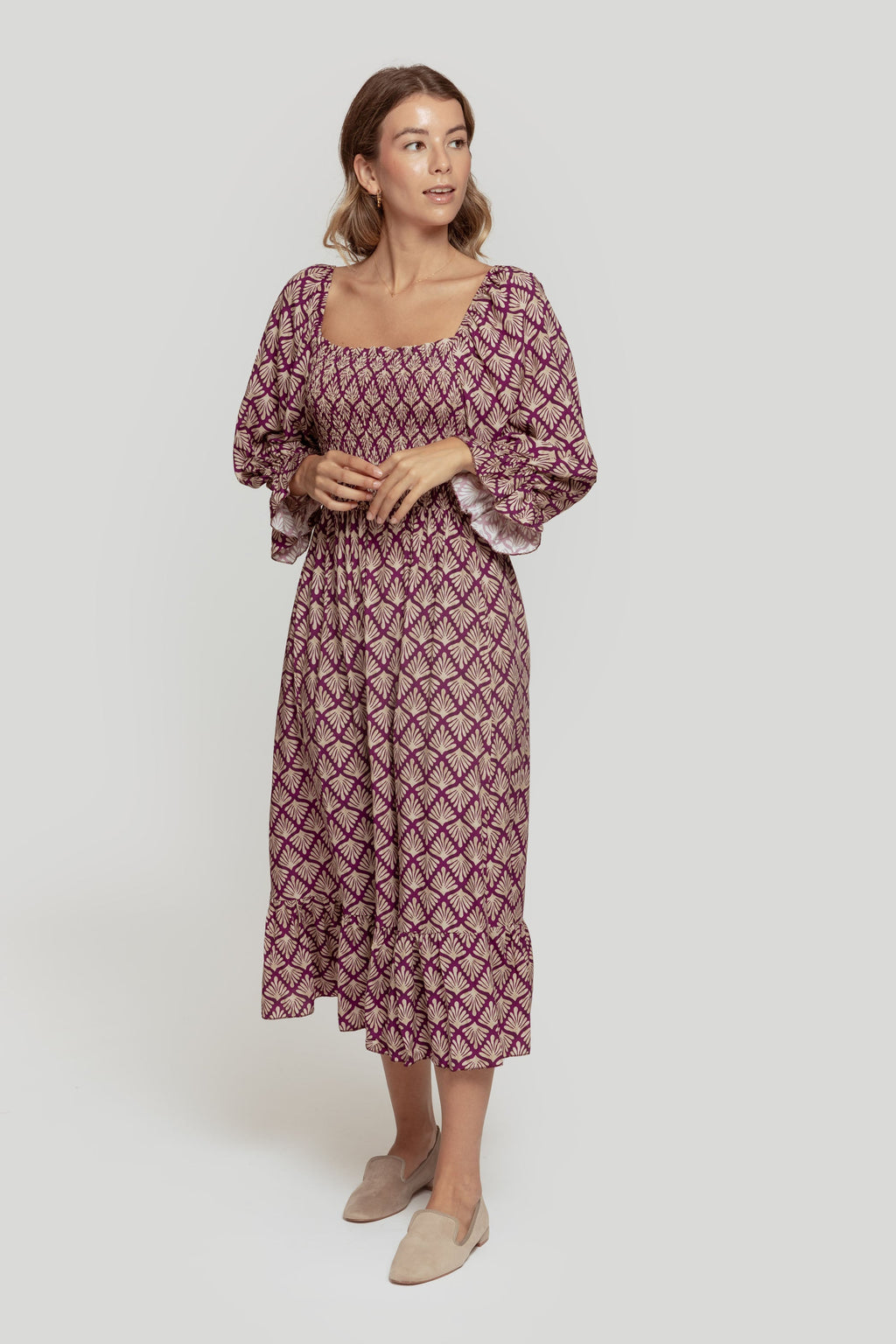 VESTIDO  OFF SHOULDER