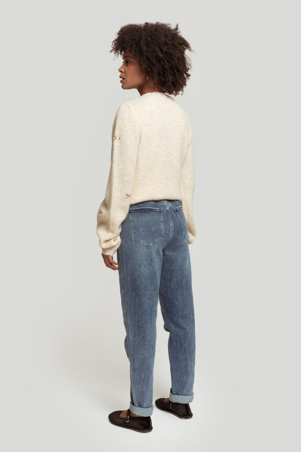 JEANS LAULIA MOM STRETCH
