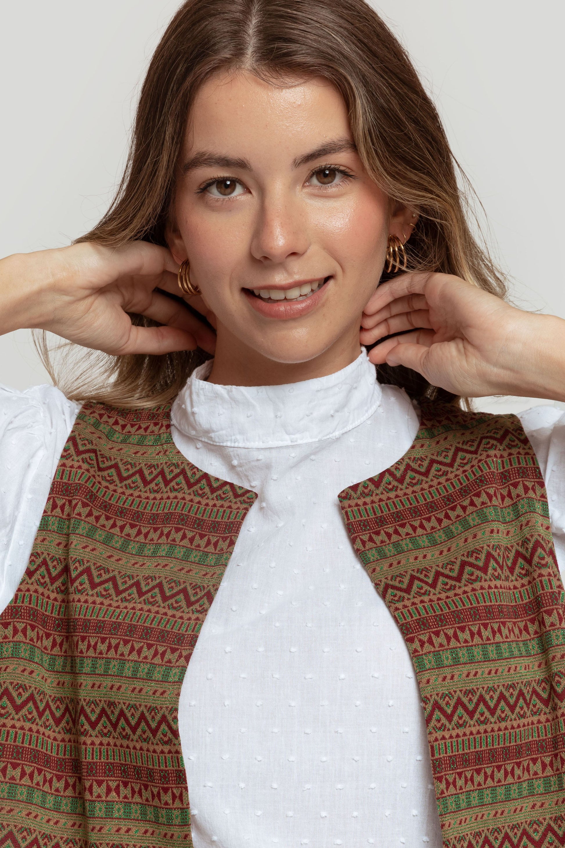 CHALECO  ESTAMPADO