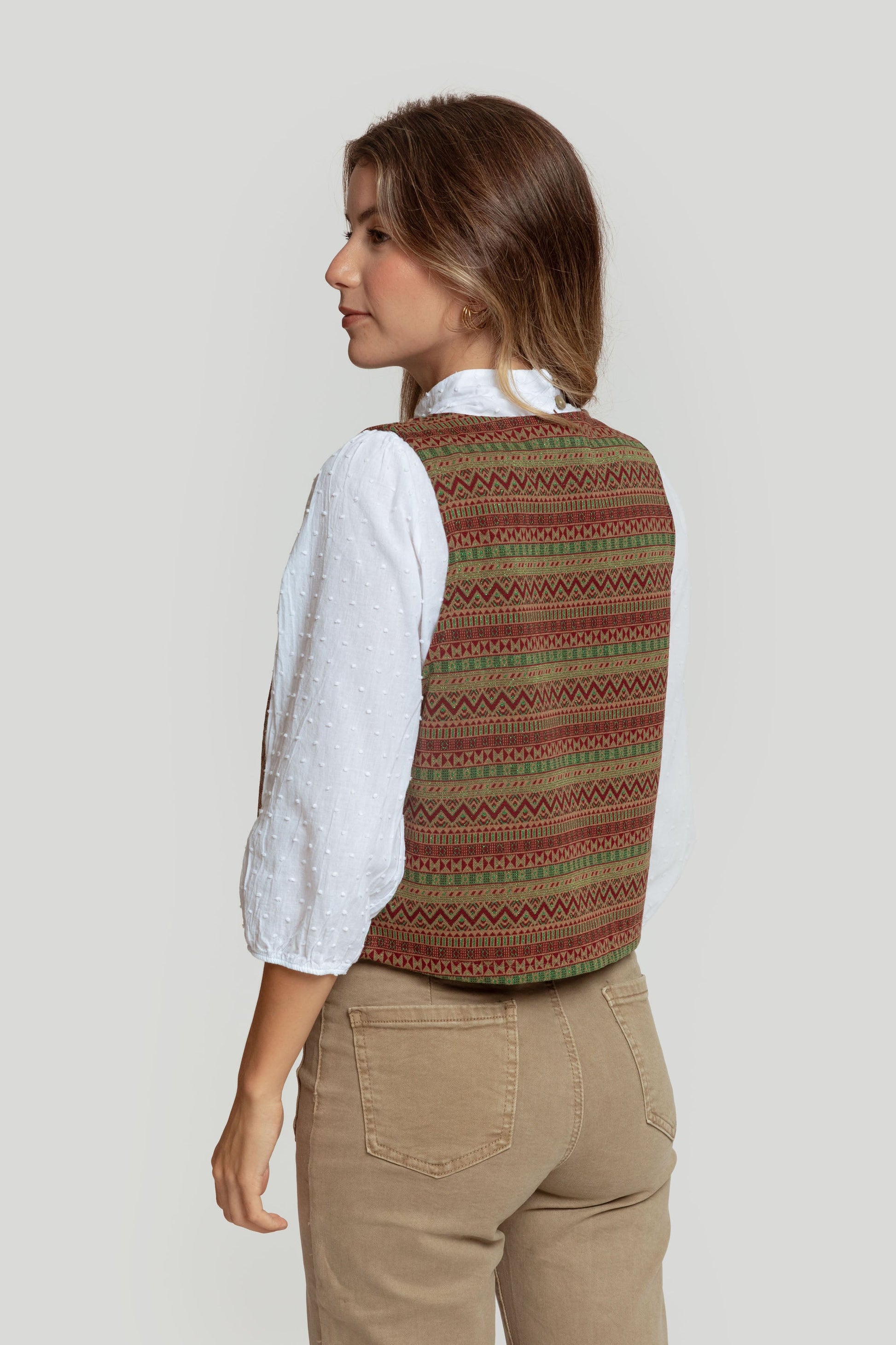 CHALECO  ESTAMPADO
