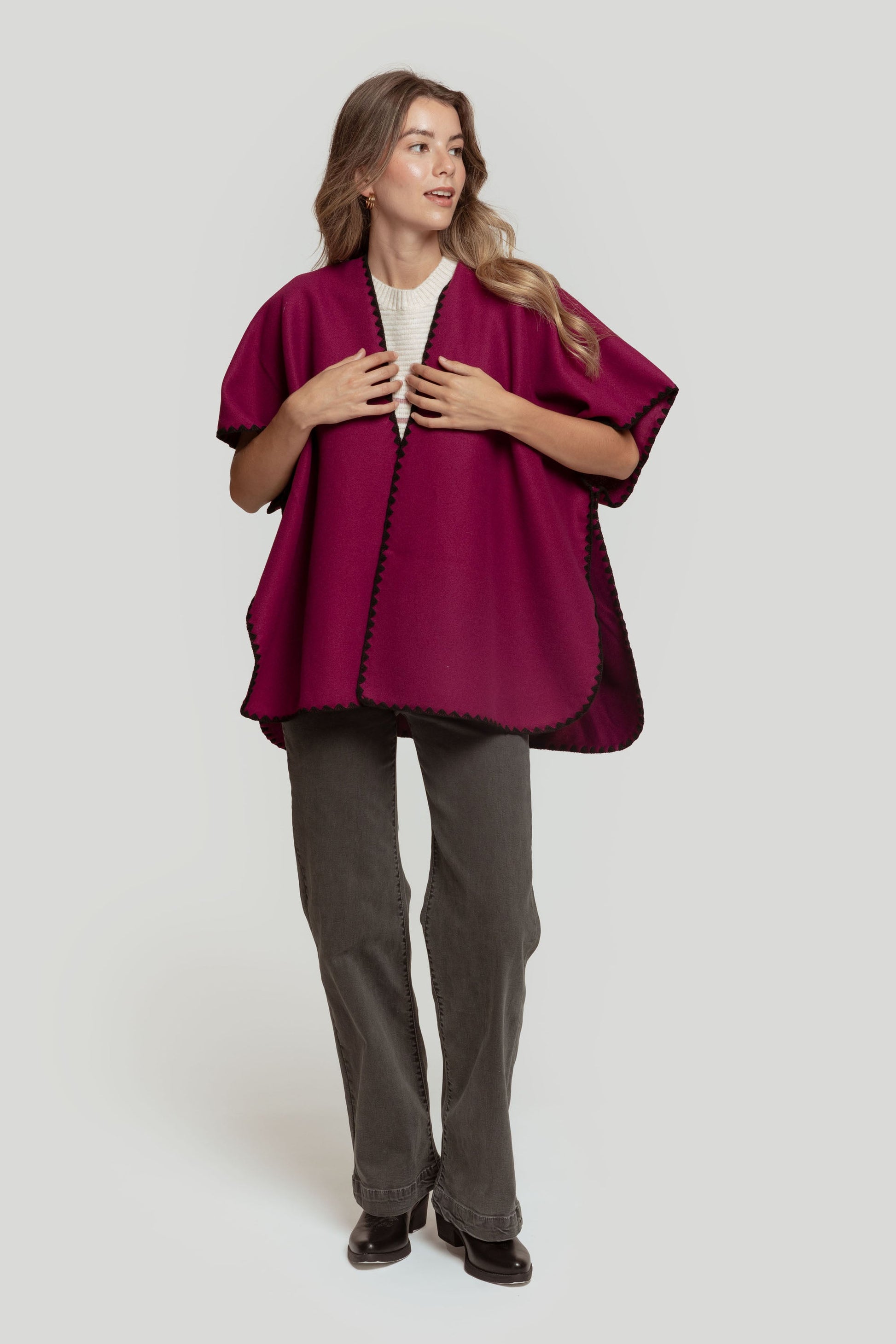 PONCHO  OVERISZE