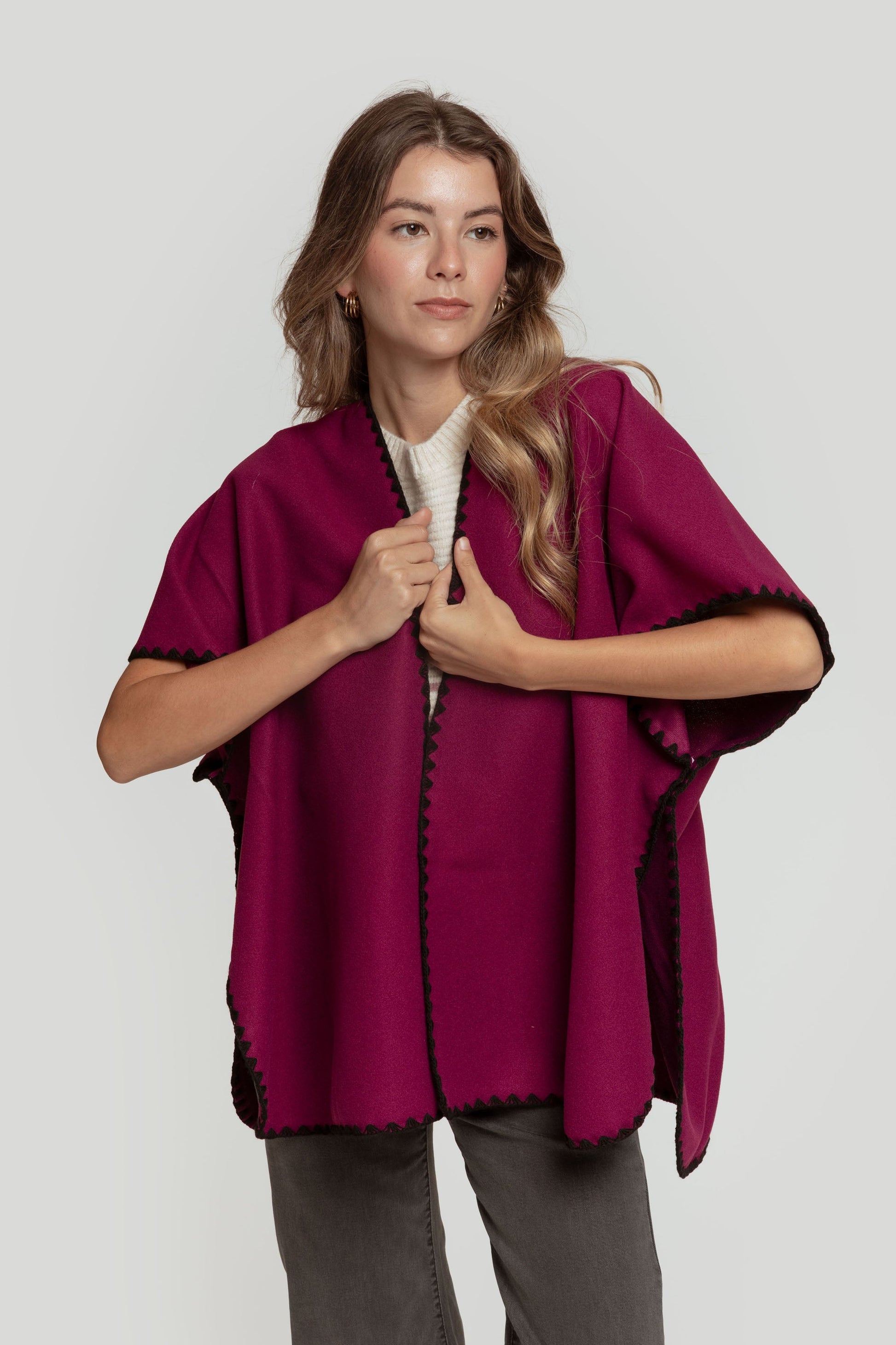 PONCHO  OVERISZE