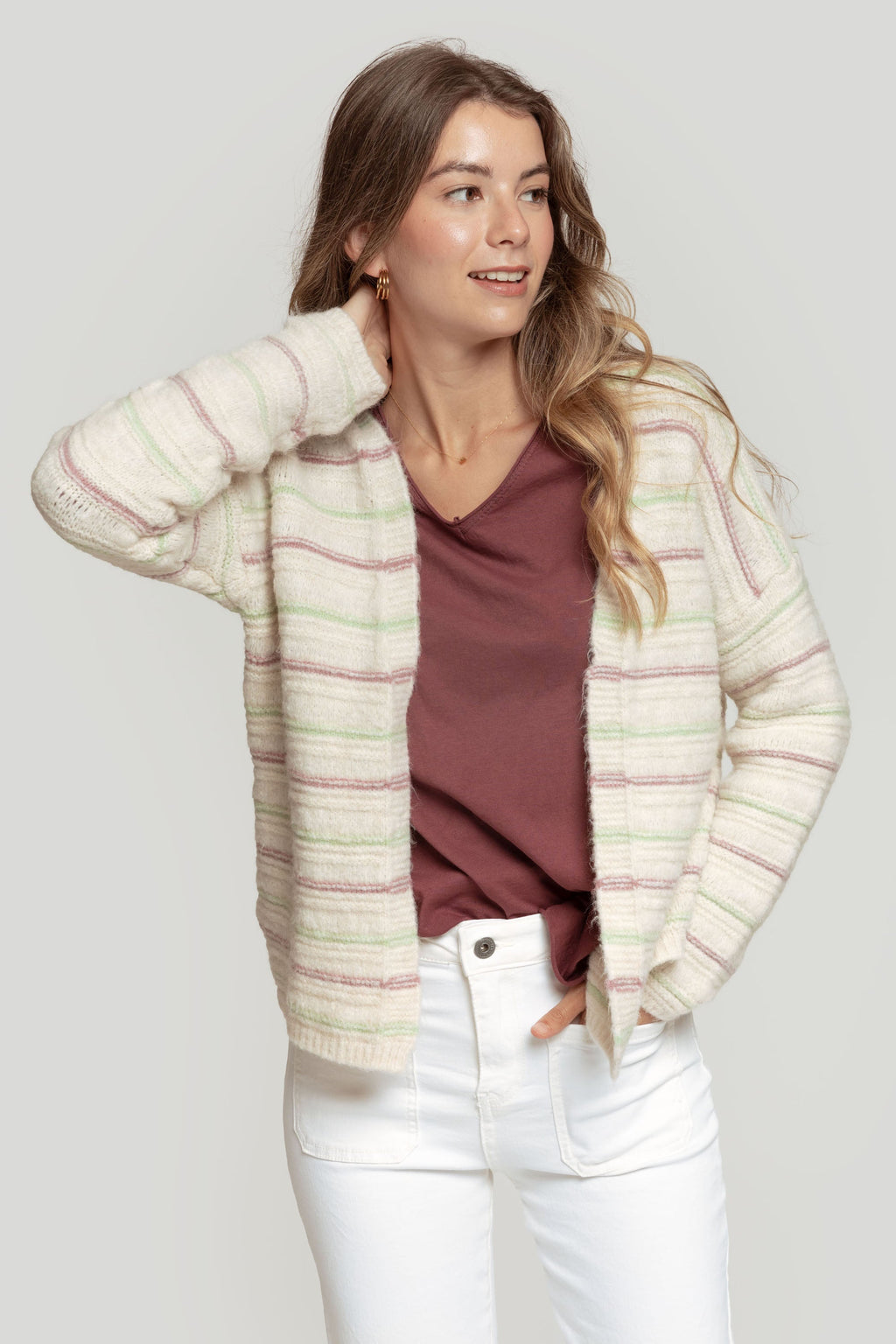CARDIGAN  ESTAMPADO